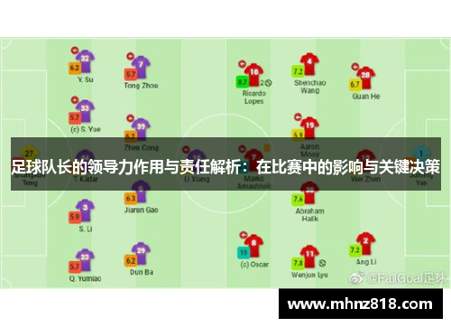 足球队长的领导力作用与责任解析：在比赛中的影响与关键决策