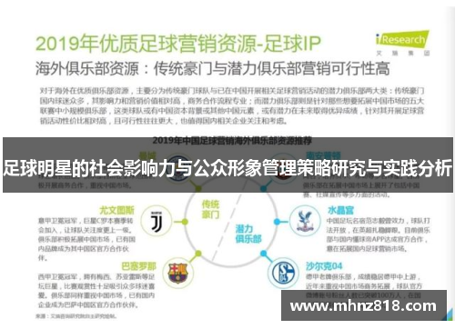足球明星的社会影响力与公众形象管理策略研究与实践分析